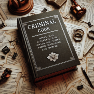 Criminal Code - Statutes, Laws, Rules, Court